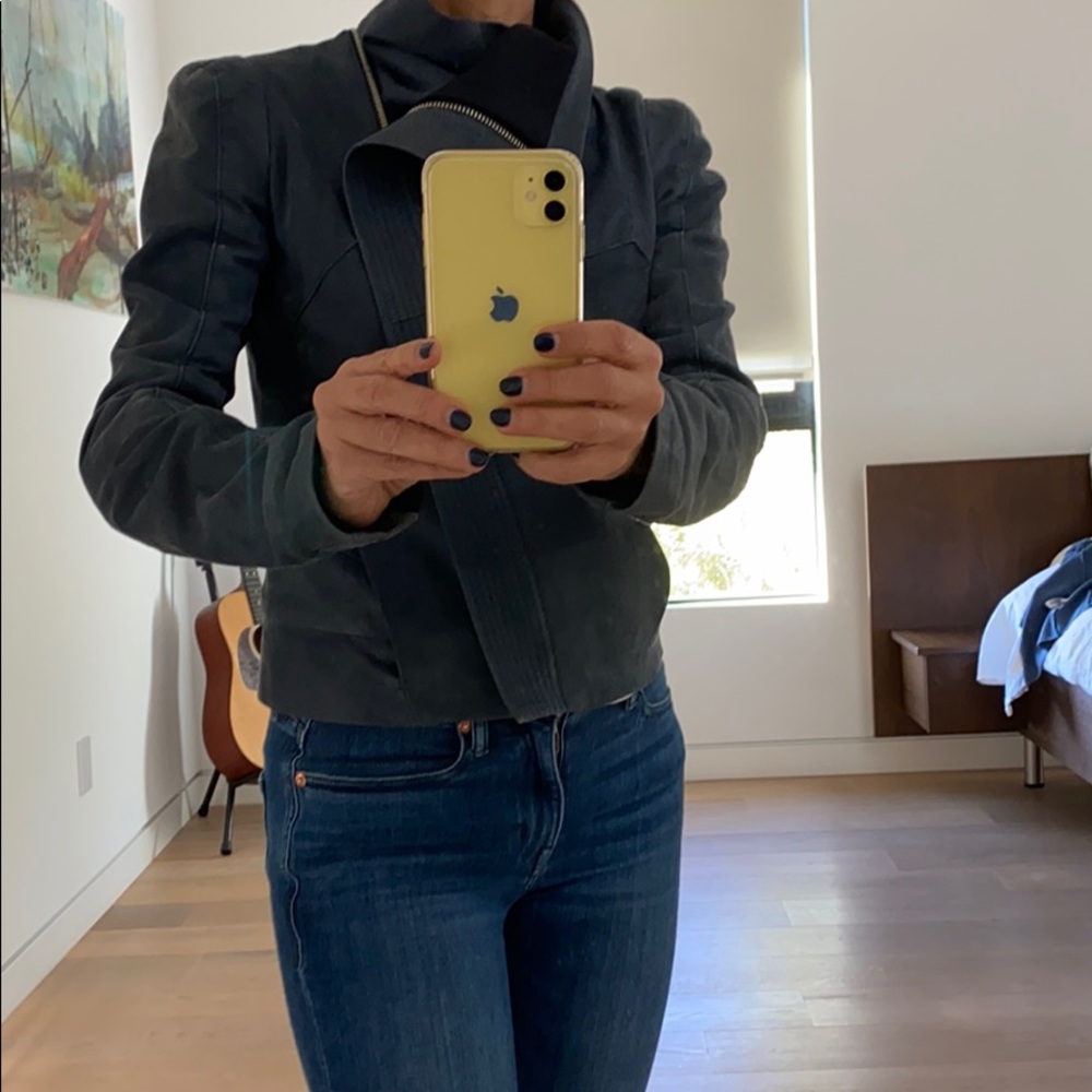 Make 36 leather jacket